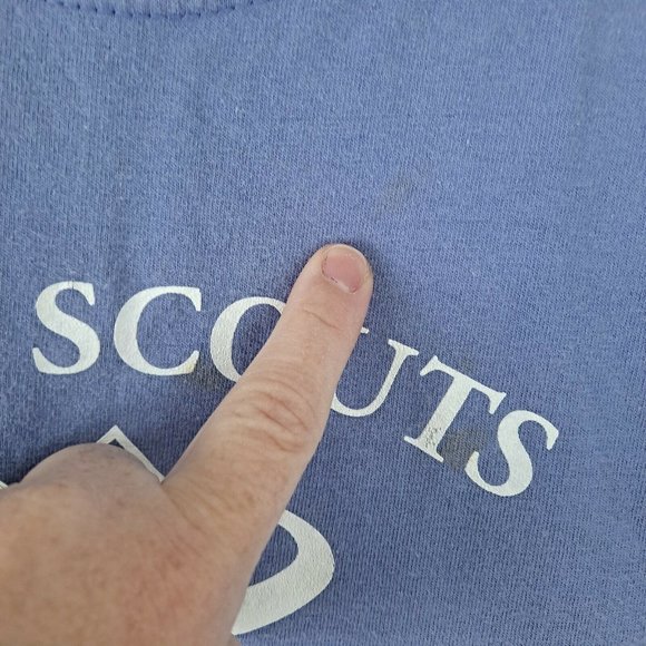 Girl Scouts Wilderness Road Council Lavender Purple Women's Adult T-shirt L - Picture 3 of 6